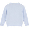 Little Bunny Cardigan, Pale Blue - Cardigans - 3