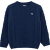 James Sweater, Denim Blue - Sweaters - 1 - thumbnail
