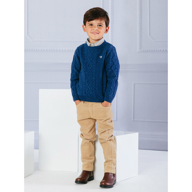 James Sweater, Denim Blue - Sweaters - 2