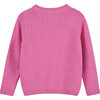 Heart Sweater, Deep Pink - Sweaters - 3