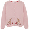 Fawn Cardigan, Pale Pink - Cardigans - 1 - thumbnail