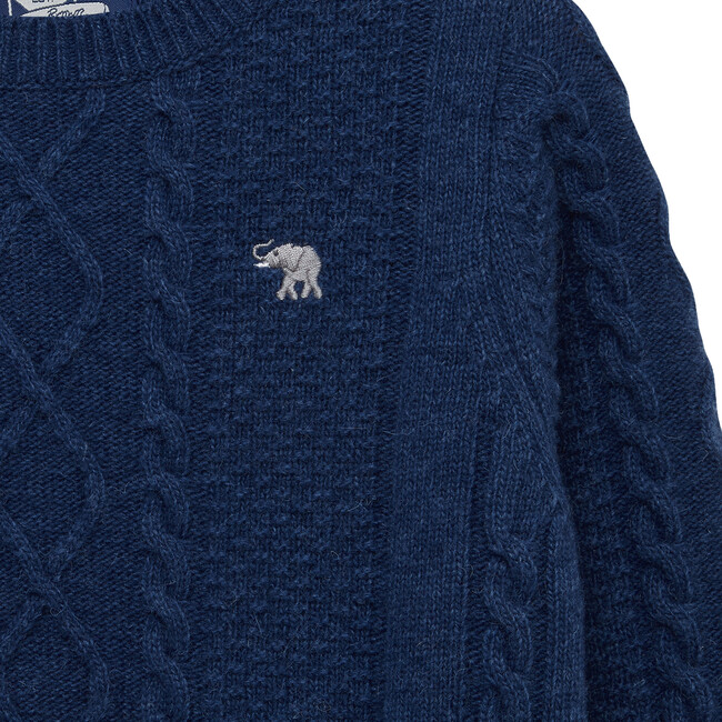 James Sweater, Denim Blue - Sweaters - 4