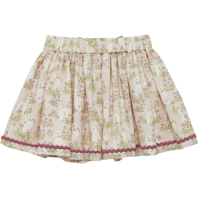 Bunny Bow Skirt, Pale Pink