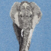 Edgar Elephant Sweater, Mid Blue - Sweaters - 5