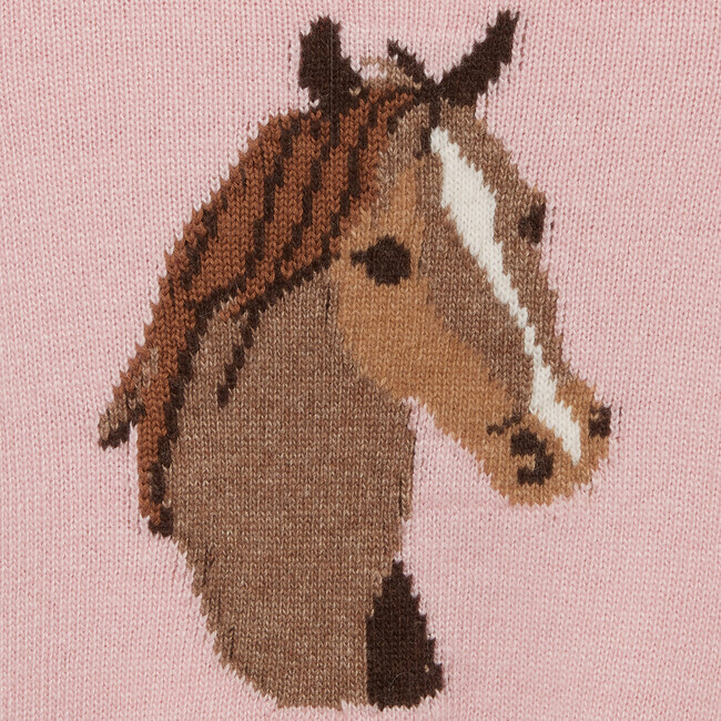 Freya Pony Sweater, Pale Pink - Sweaters - 4