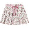Arabella Skirt, Pink Rose Floral - Skirts - 1 - thumbnail