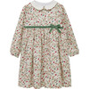 Adriana Dress, Pink Floral Bird - Dresses - 1 - thumbnail