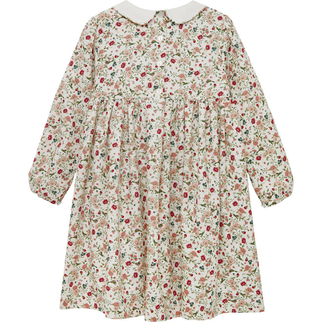 Adriana Dress, Pink Floral Bird - Dresses - 2