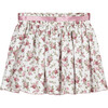 Arabella Skirt, Pink Rose Floral - Skirts - 2