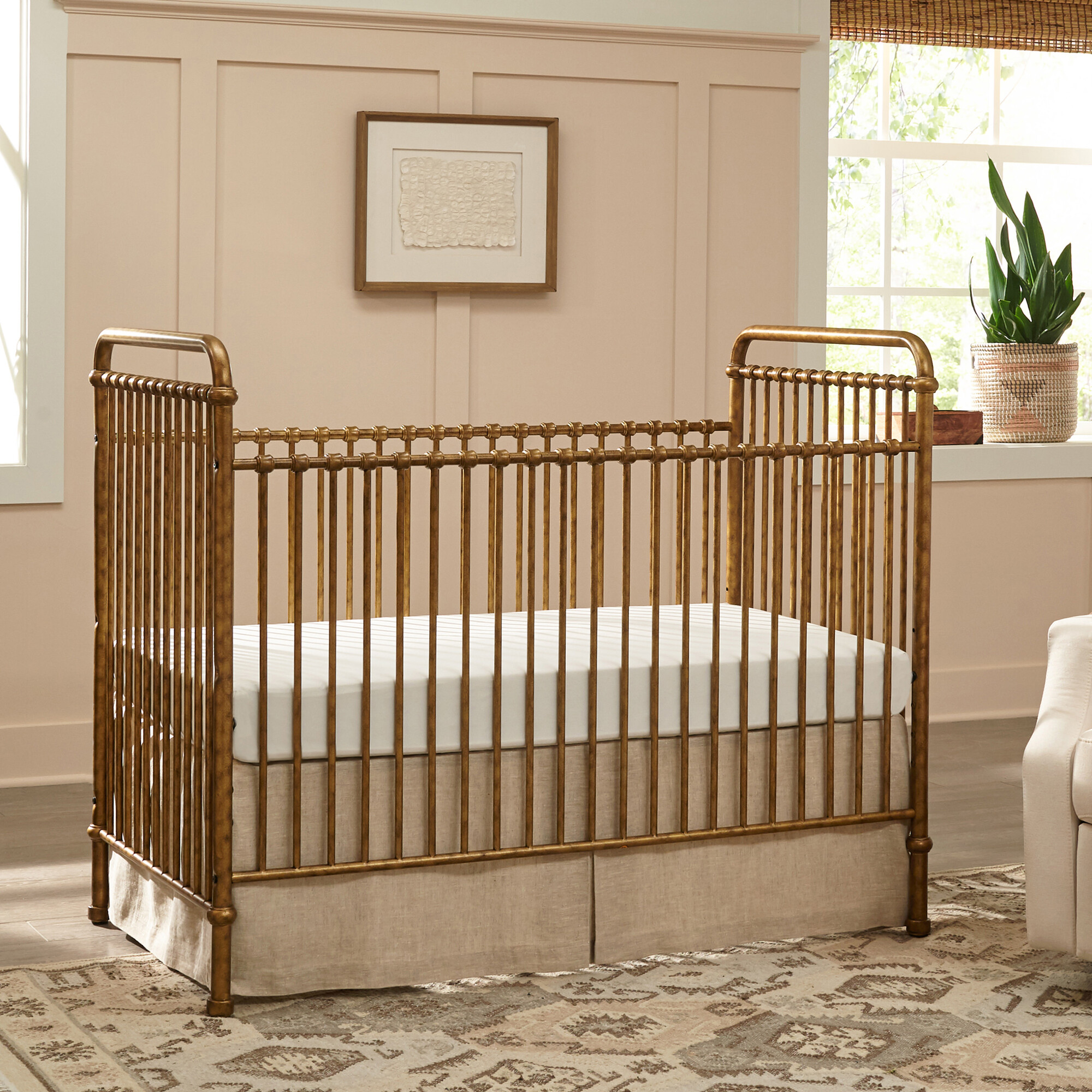 Gold clearance baby crib