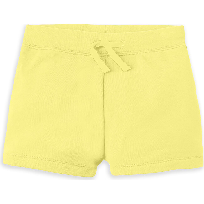 The Organic Track Short, Yellow - Shorts - 1