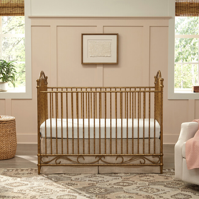 Camellia 3-in-1 Convertible Crib, Vintage Gold