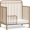 Winston 4-in-1 Convertible Mini Crib, Vintage Gold - Cribs - 10