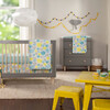 Lolly 3-Drawer Changer Dresser with Removable Changing Tray, Grey - Dressers - 1 - thumbnail