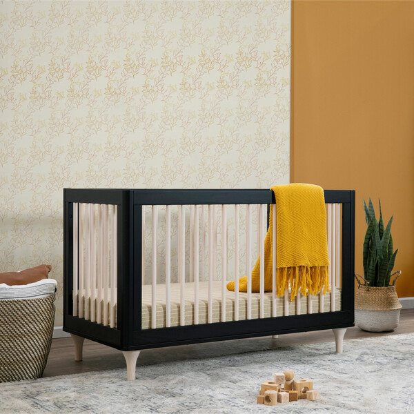 Lolly 3-in-1 Convertible Crib with Toddler Bed Conversion Kit