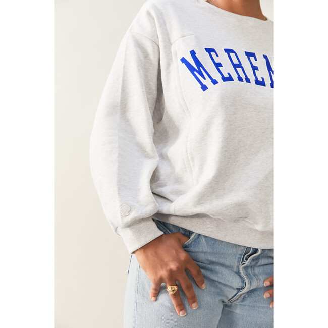 Women's Nursing Mère-Made Sweatshirt, Grey - Sweatshirts - 7