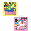 Magic Bath Book Set: Unicorn Dreams & Rub-A-Dub Dinos - Books - 1 - thumbnail