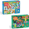 Scratch & Sniff Puzzle Set: Food Festival & Fruity Jungle - Puzzles - 1 - thumbnail