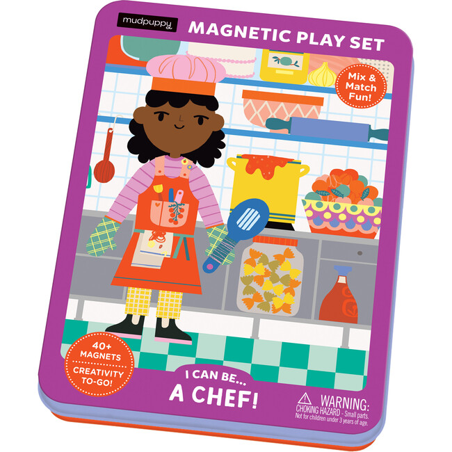 I Can Be... A Chef! Magnetic Tin - Play Kits - 1