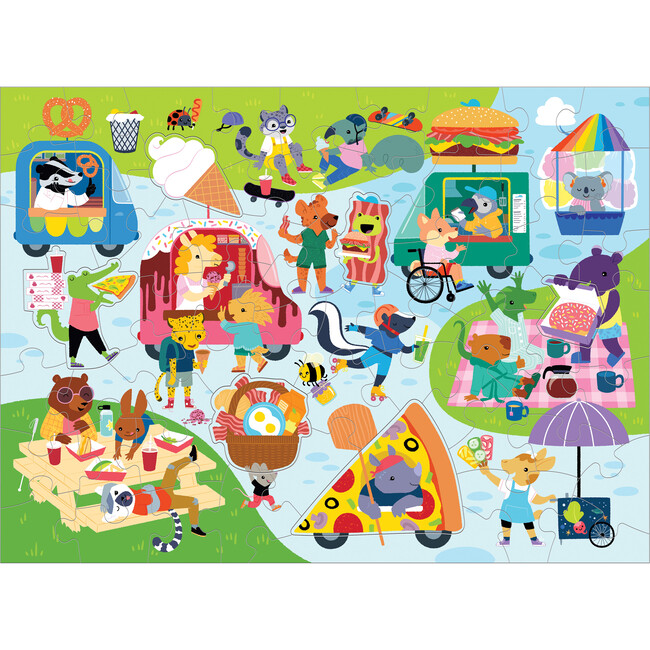 Scratch & Sniff Puzzle Set: Food Festival & Fruity Jungle - Puzzles - 2