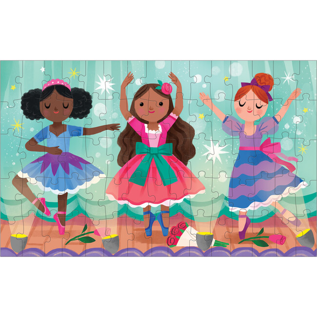 Graceful Ballerinas 75 Piece Lenticular Puzzle - Puzzles - 3