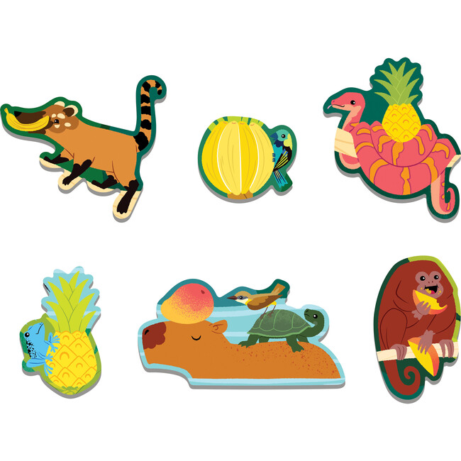 Scratch & Sniff Puzzle Set: Food Festival & Fruity Jungle - Puzzles - 5