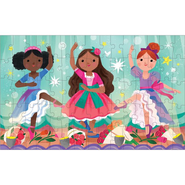 Graceful Ballerinas 75 Piece Lenticular Puzzle - Puzzles - 4
