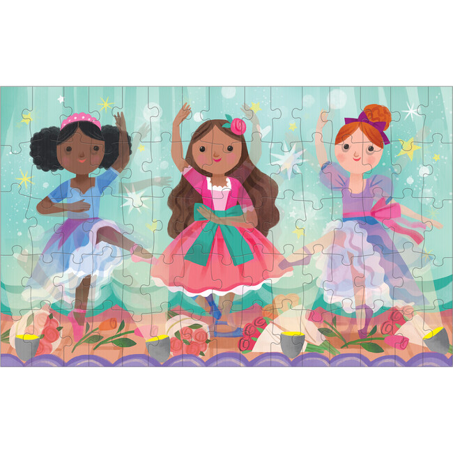 Graceful Ballerinas 75 Piece Lenticular Puzzle - Puzzles - 5