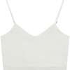 Women's Yoko Crop Tank, White - Tees - 1 - thumbnail