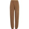 Women's Teddy Jogger Sweatpant, Brown - Sweatpants - 1 - thumbnail
