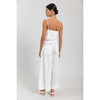 Women's Yoko Crop Tank, White - Tees - 3