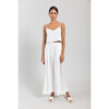 Women's Yoko Crop Tank, White - Tees - 4