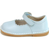 Caitlin Scalloped Mary Jane, Pearl Blue - Mary Janes - 3