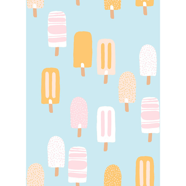 Tea Collection Popcicles Removable Wallpaper, Sky