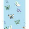 Tea Collection Mariposa Removable Wallpaper, Baby Blue - Wallpaper - 3 - thumbnail