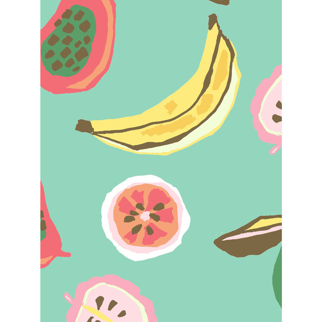 Tea Collection Mango Papaya Removable Wallpaper, Carribean - Wallpaper - 3