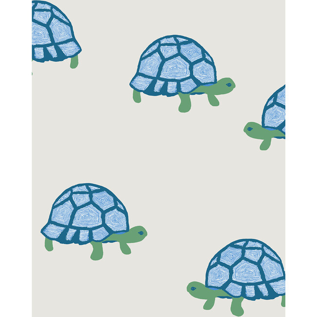 Tea Collection Tortoise Removable Wallpaper, Sand - Wallpaper - 3