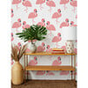 Tea Collection Flamingos Removable Wallpaper, Pink - Wallpaper - 2