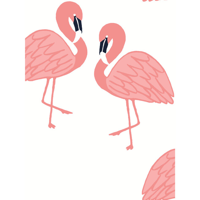 Tea Collection Flamingos Removable Wallpaper, Pink - Wallpaper - 3