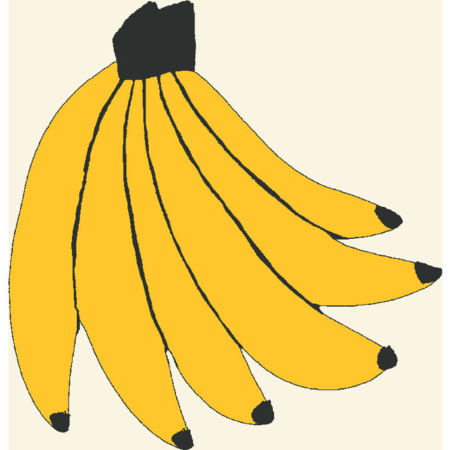 Tea Collection Bananas Traditional Wallpaper, Cream - Wallpaper - 3