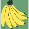 Tea Collection Bananas Traditional Wallpaper, Green - Wallpaper - 3 - thumbnail