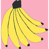 Tea Collection Bananas Removable Wallpaper, Bubblegum - Wallpaper - 3