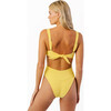 Women's Ruby Bottom, Lemon ribbed - Two Pieces - 2