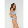 Women's Harper Top, Blue Hibiscus - Two Pieces - 2
