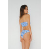 Women's Harper Top, Blue Hibiscus - Two Pieces - 3