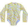 Riley One Piece Kid's, Lemon Zebra - One Pieces - 1 - thumbnail