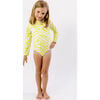 Riley One Piece Kid's, Lemon Zebra - One Pieces - 2