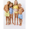 Ella Bikini Set Kid's, Lemon ribbed - One Pieces - 4