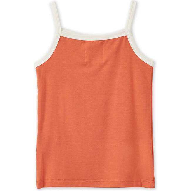 ECOVERO Thin Strap Tank Top, Vintage Coral - Tees - 2