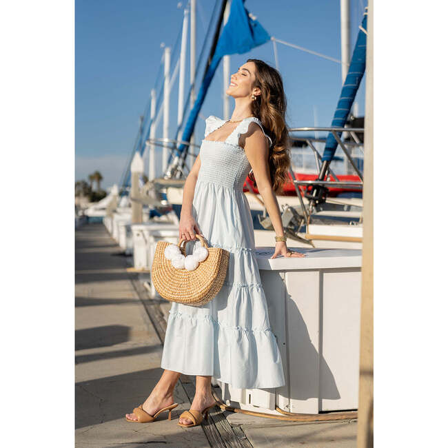Camryn Pom Pom, White - Bags - 4